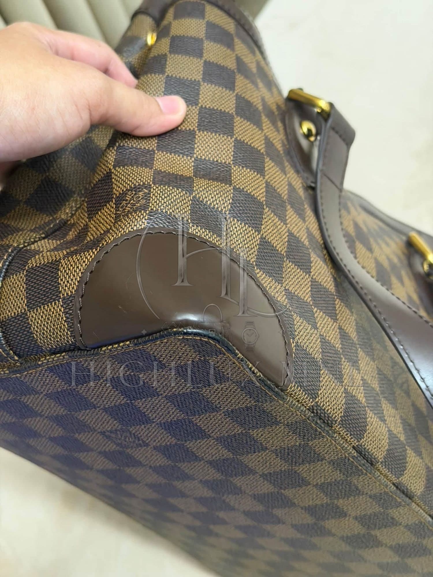 Louis Vuitton Damier Ebene Hampstead PM size — photo 9