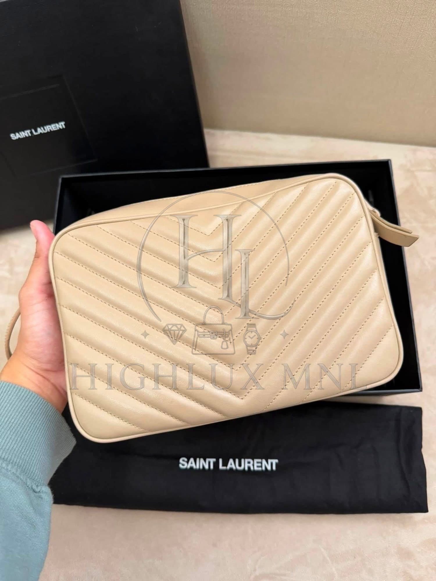 Saint Laurent Beige Lou Camera Bag — photo 3