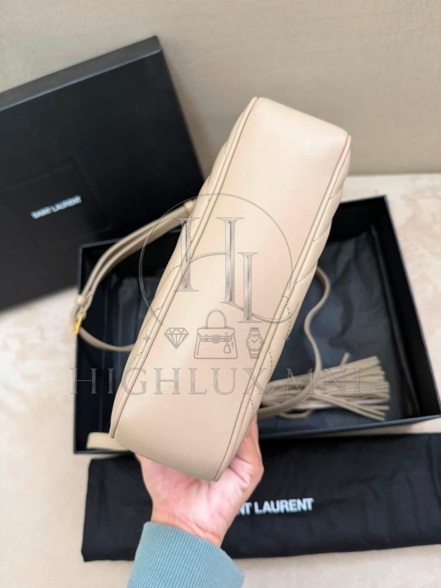 Saint Laurent Beige Lou Camera Bag — photo 6