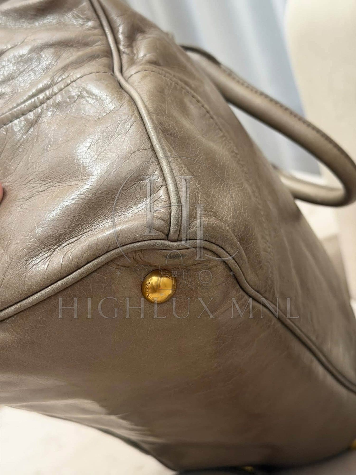 Prada Vitello Shine Satchel Bag — photo 6