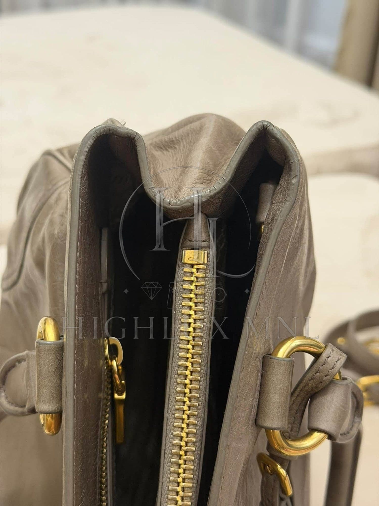 Prada Vitello Shine Satchel Bag — photo 10