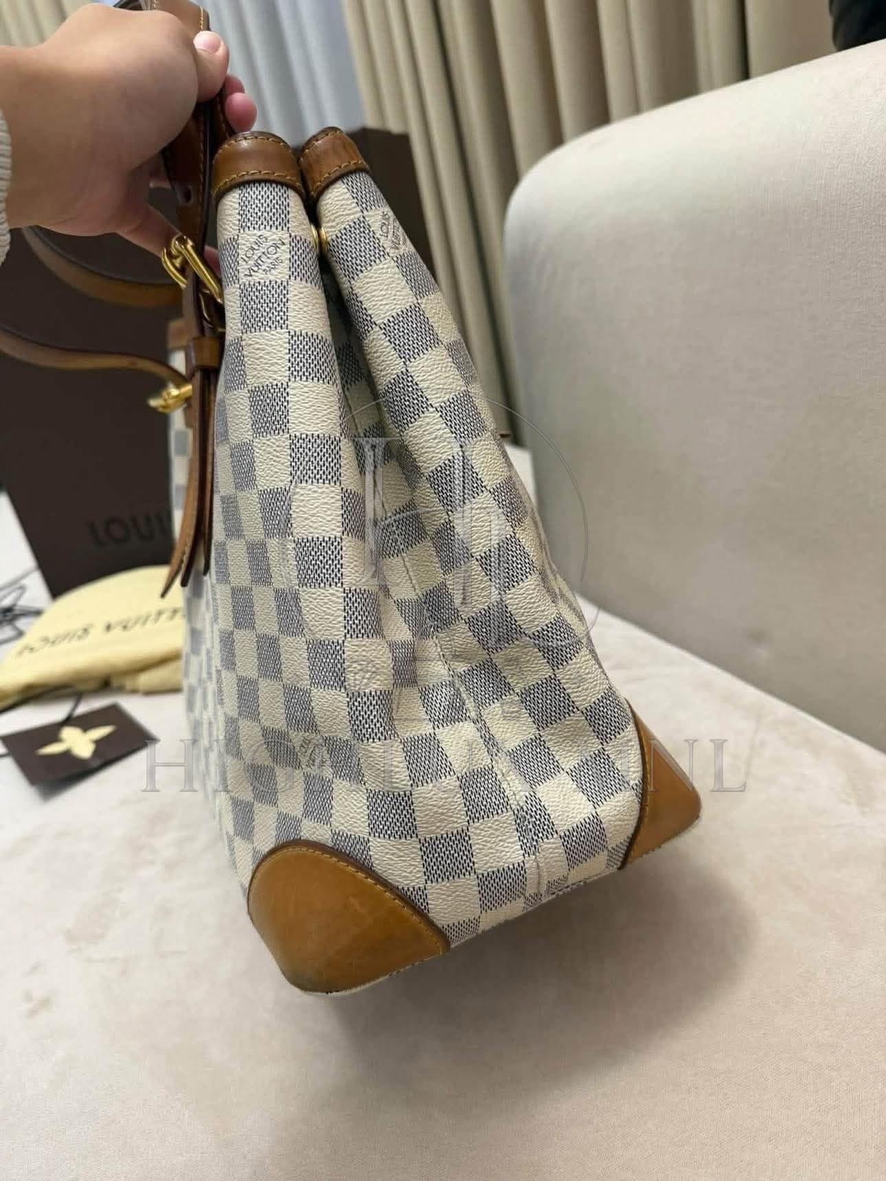 Louis Vuitton Damier Azur Hampstead MM — photo 8
