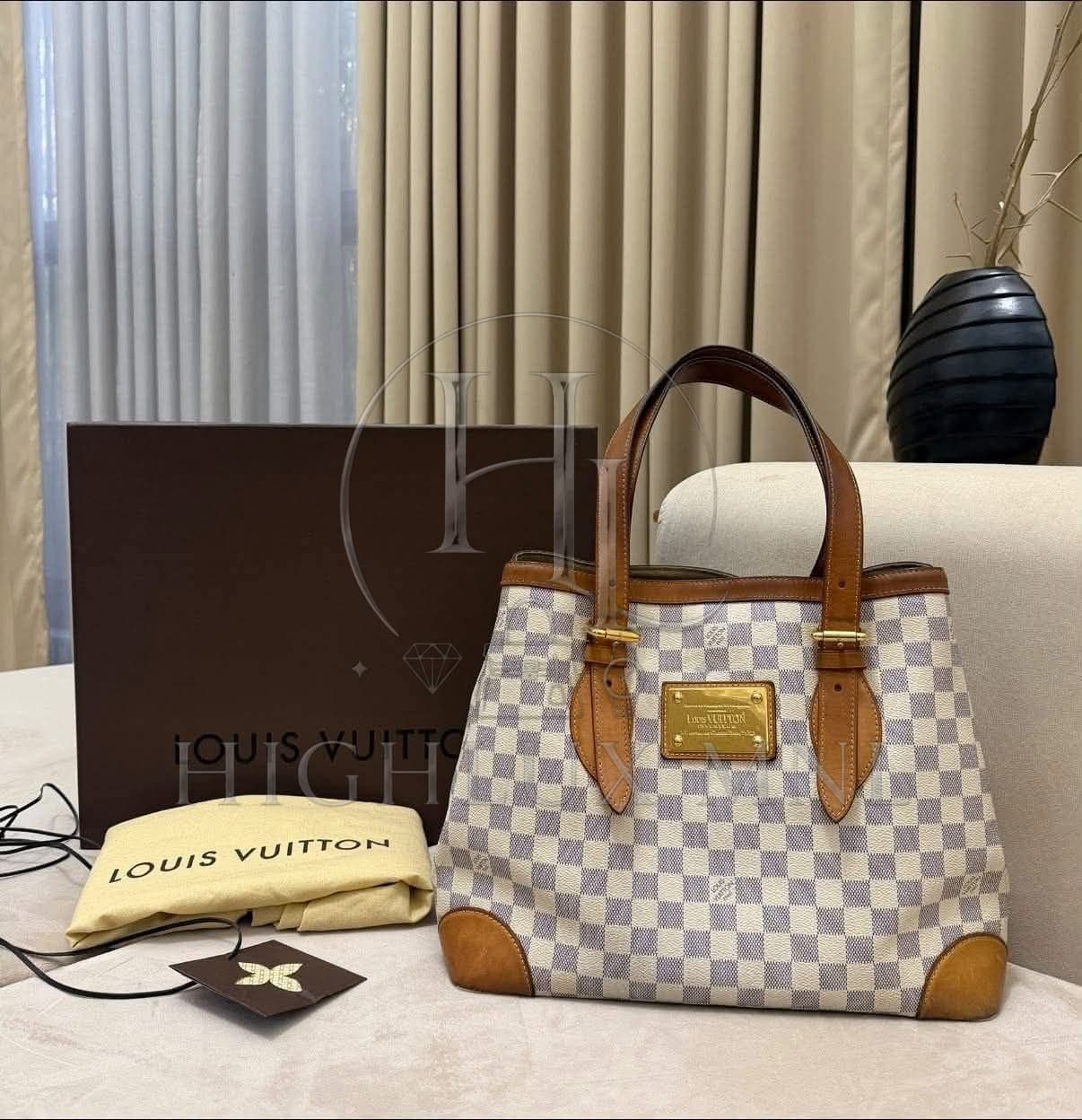 Louis Vuitton Damier Azur Hampstead MM — photo 10