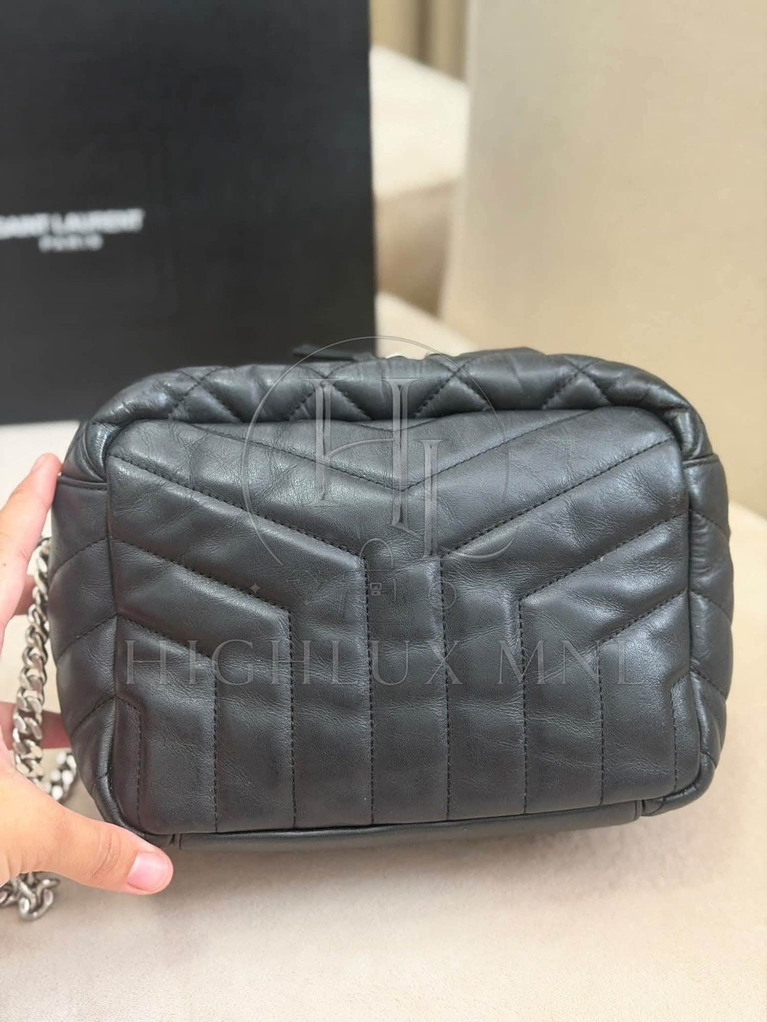 Saint Laurent Loulou Small Bowling Bag — photo 2