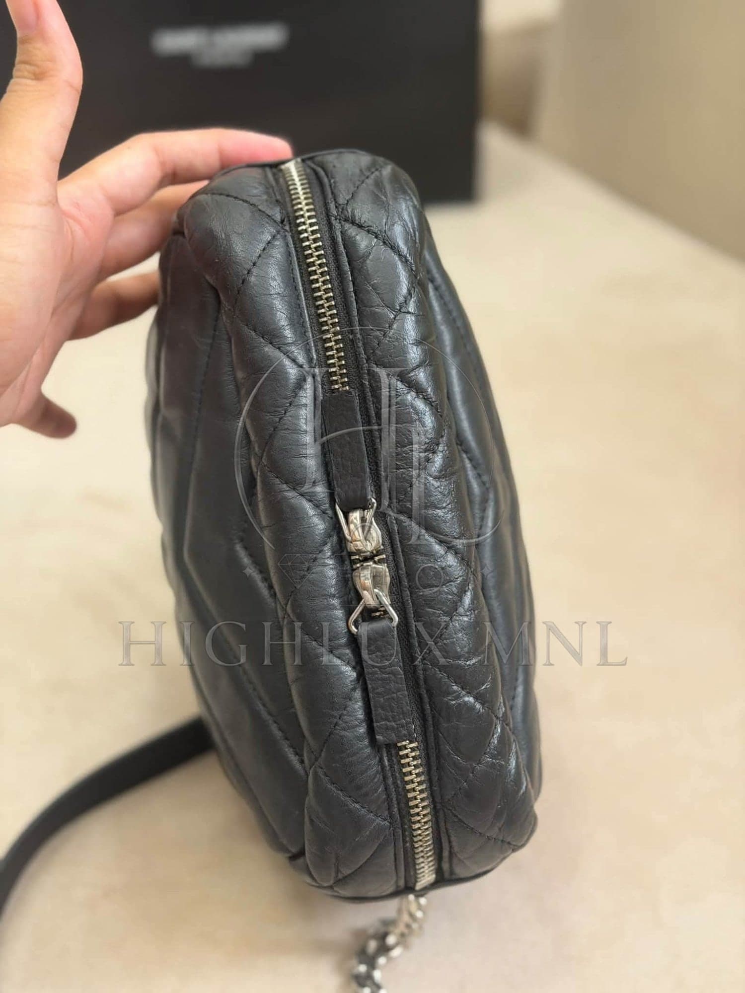 Saint Laurent Loulou Small Bowling Bag — photo 6