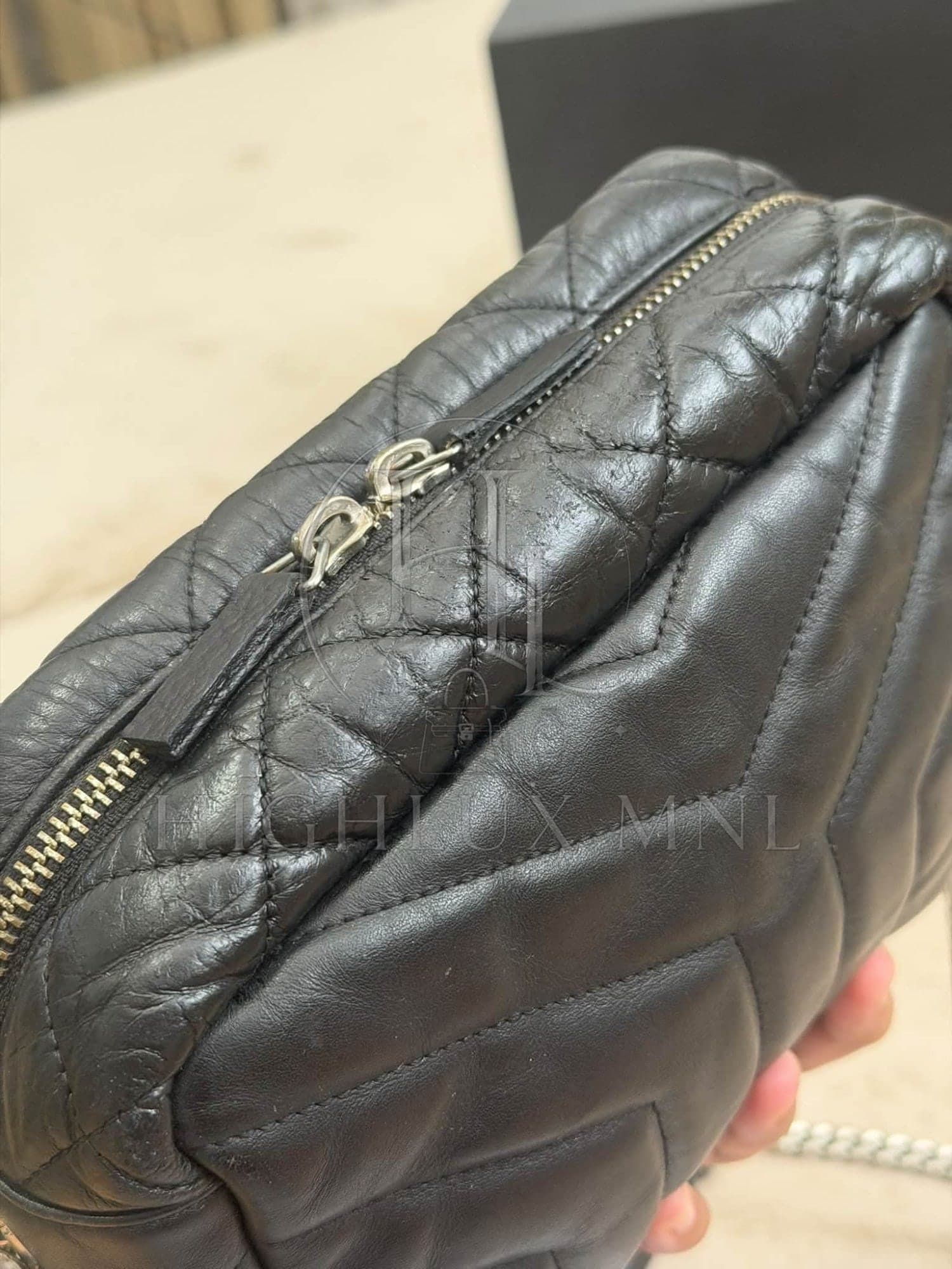 Saint Laurent Loulou Small Bowling Bag — photo 11
