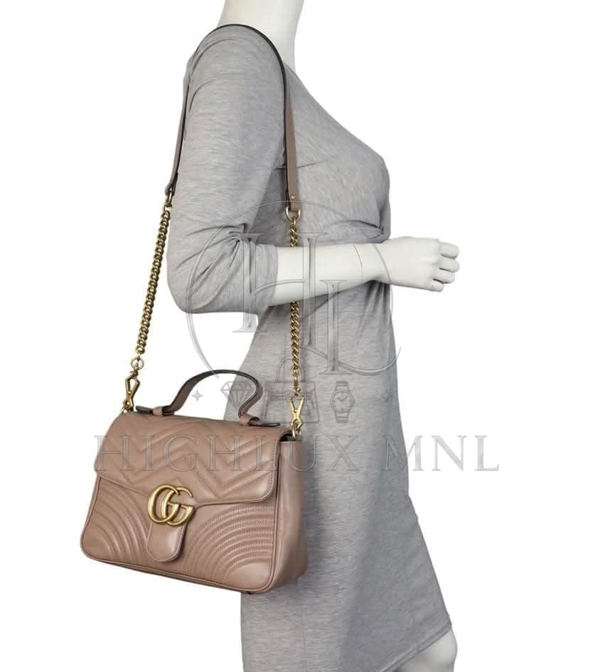 Gucci GG Marmont Top Handle Small — photo 2