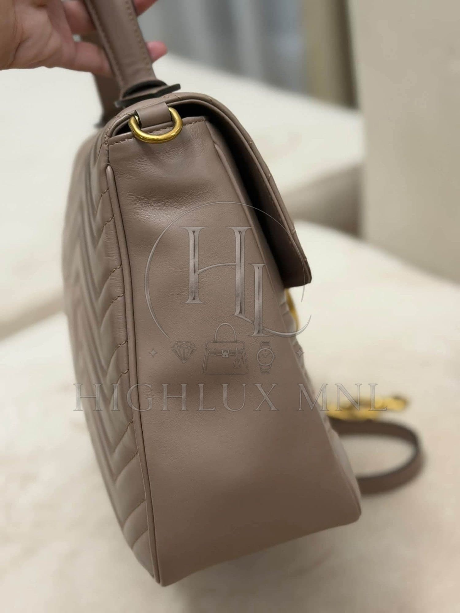 Gucci GG Marmont Top Handle Small — photo 4