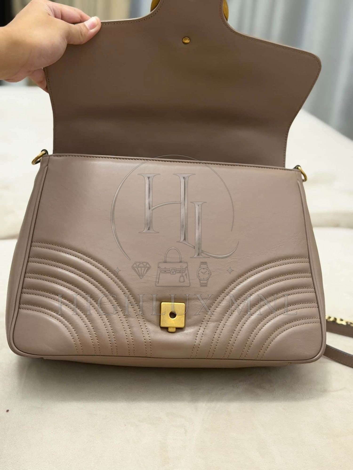 Gucci GG Marmont Top Handle Small — photo 10