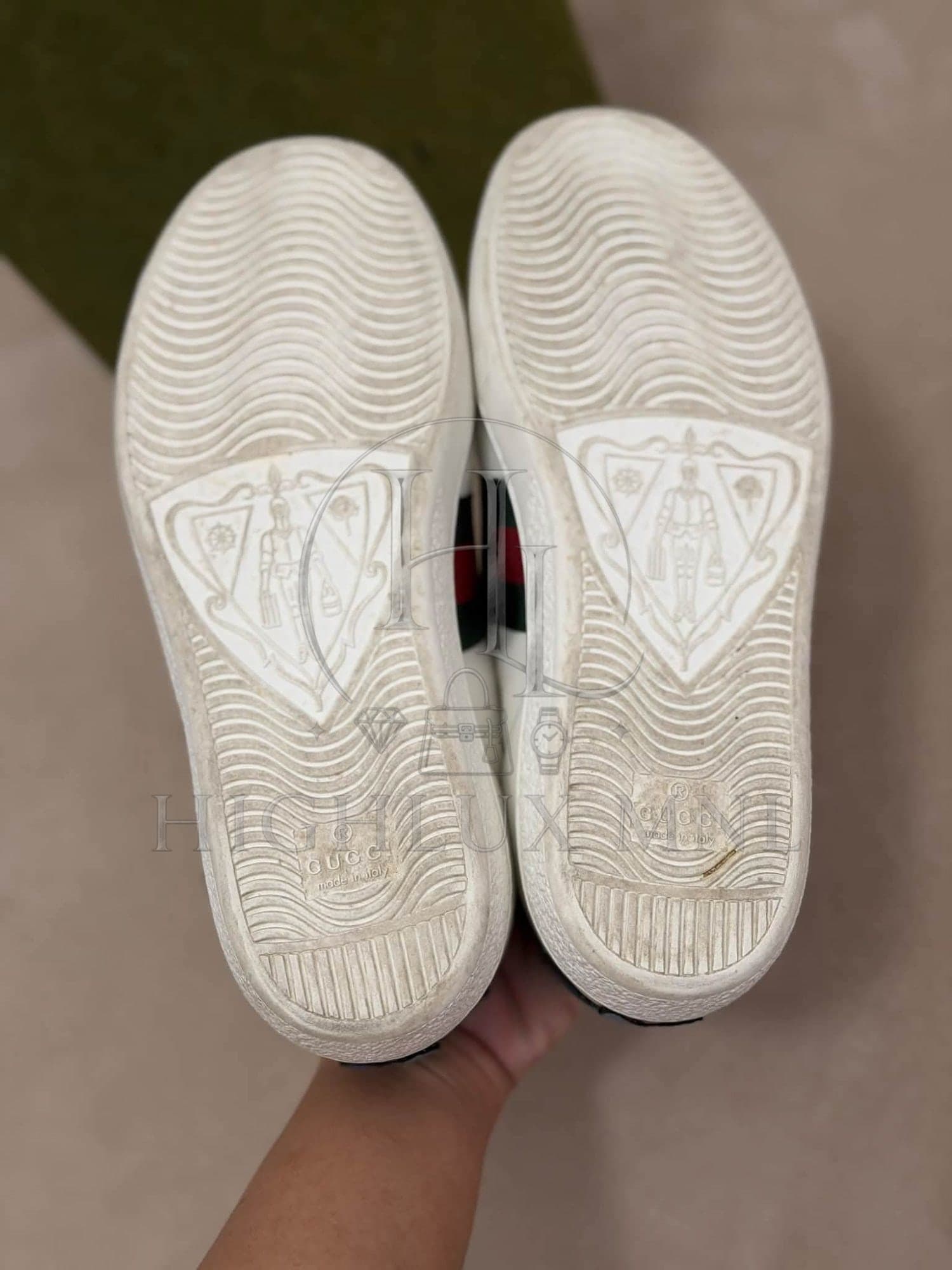 Gucci Tennis Shoes Flower Patch — photo 6