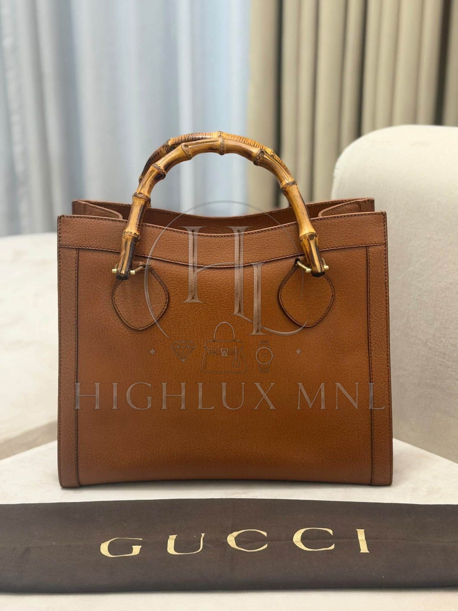 Gucci Bamboo Tote Bag