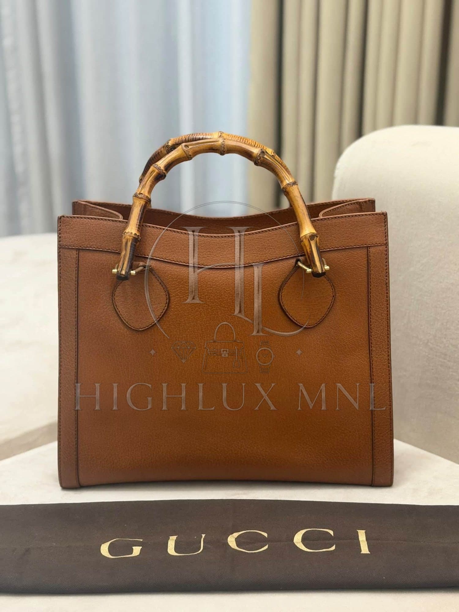 Gucci Bamboo Tote Bag