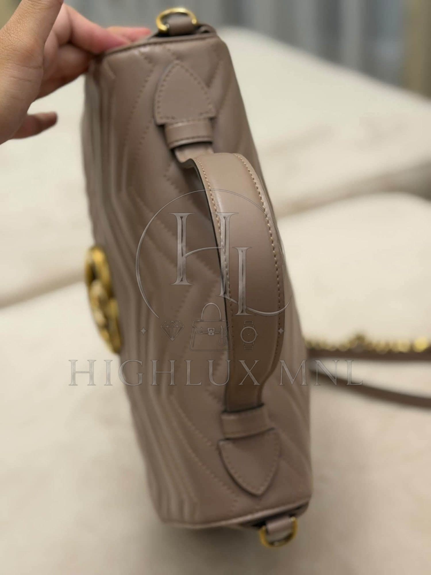 Gucci Marmont Top Handle Medium Size — photo 8