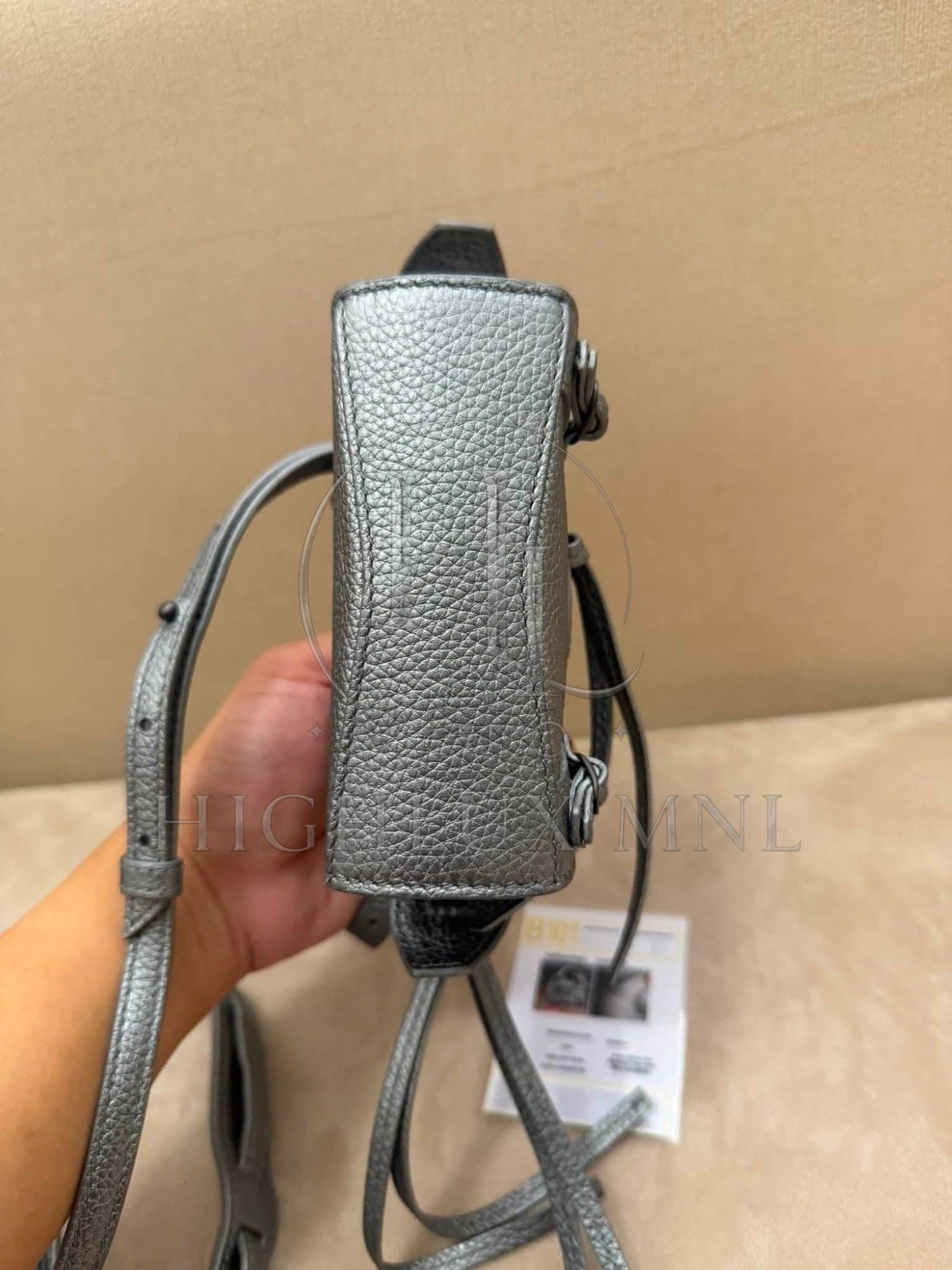 Balenciaga Metallic Classic City in Micro Nano — photo 7