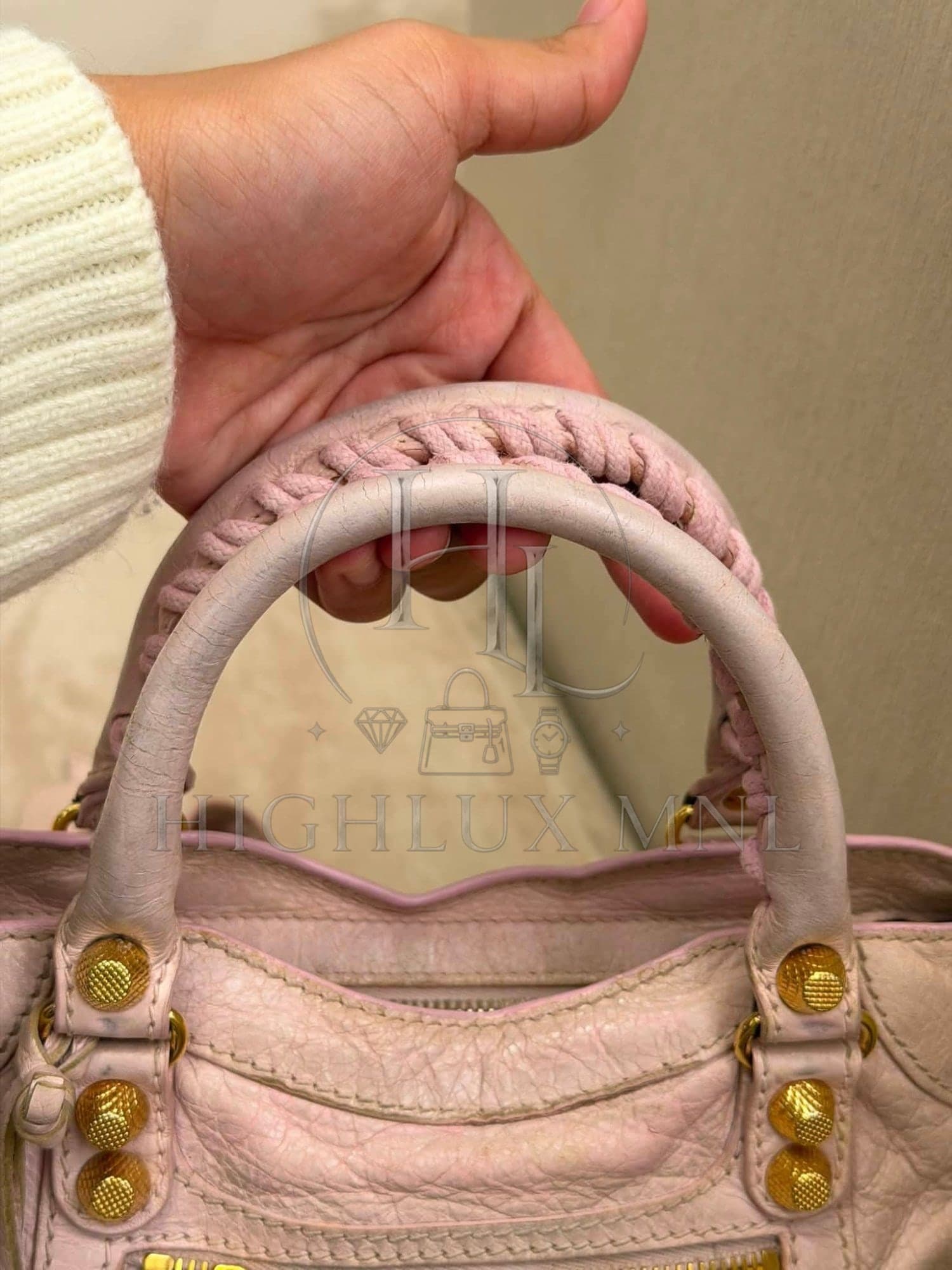 Balenciaga Classi Mini City Big Stud — photo 8