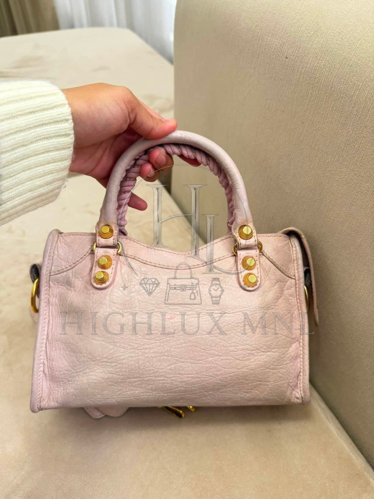 Balenciaga Classi Mini City Big Stud — photo 2