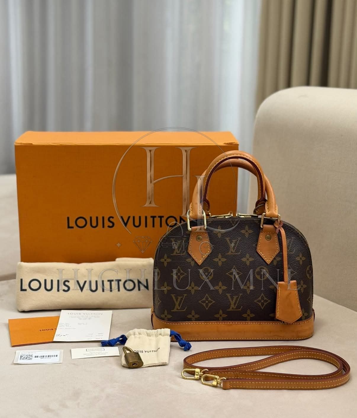 Louis Vuitton Monogram Alma BB