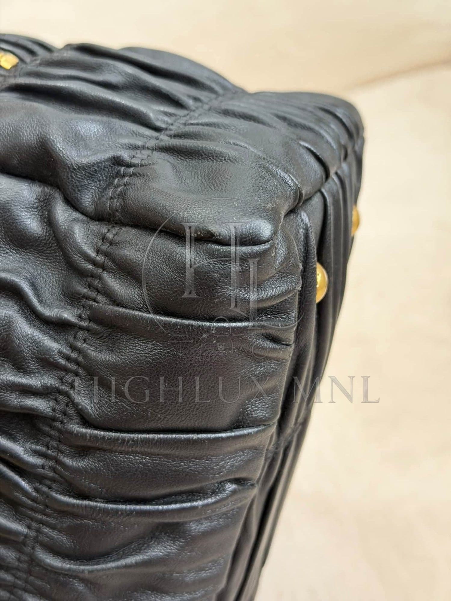 Prada Nappa Gaufre Satchel Bag — photo 9