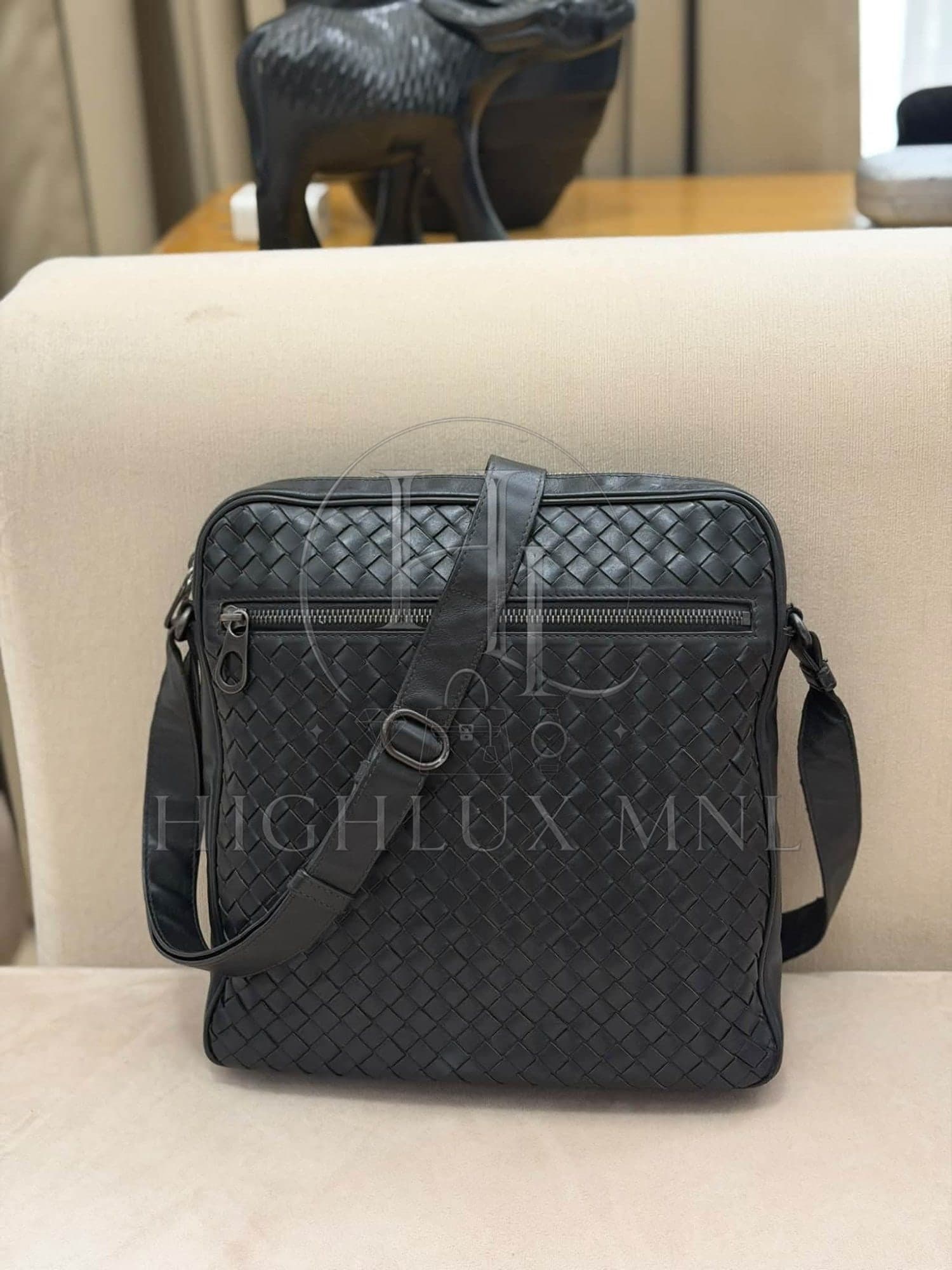 Bottega Veneta Intrecciato Messenger Bag