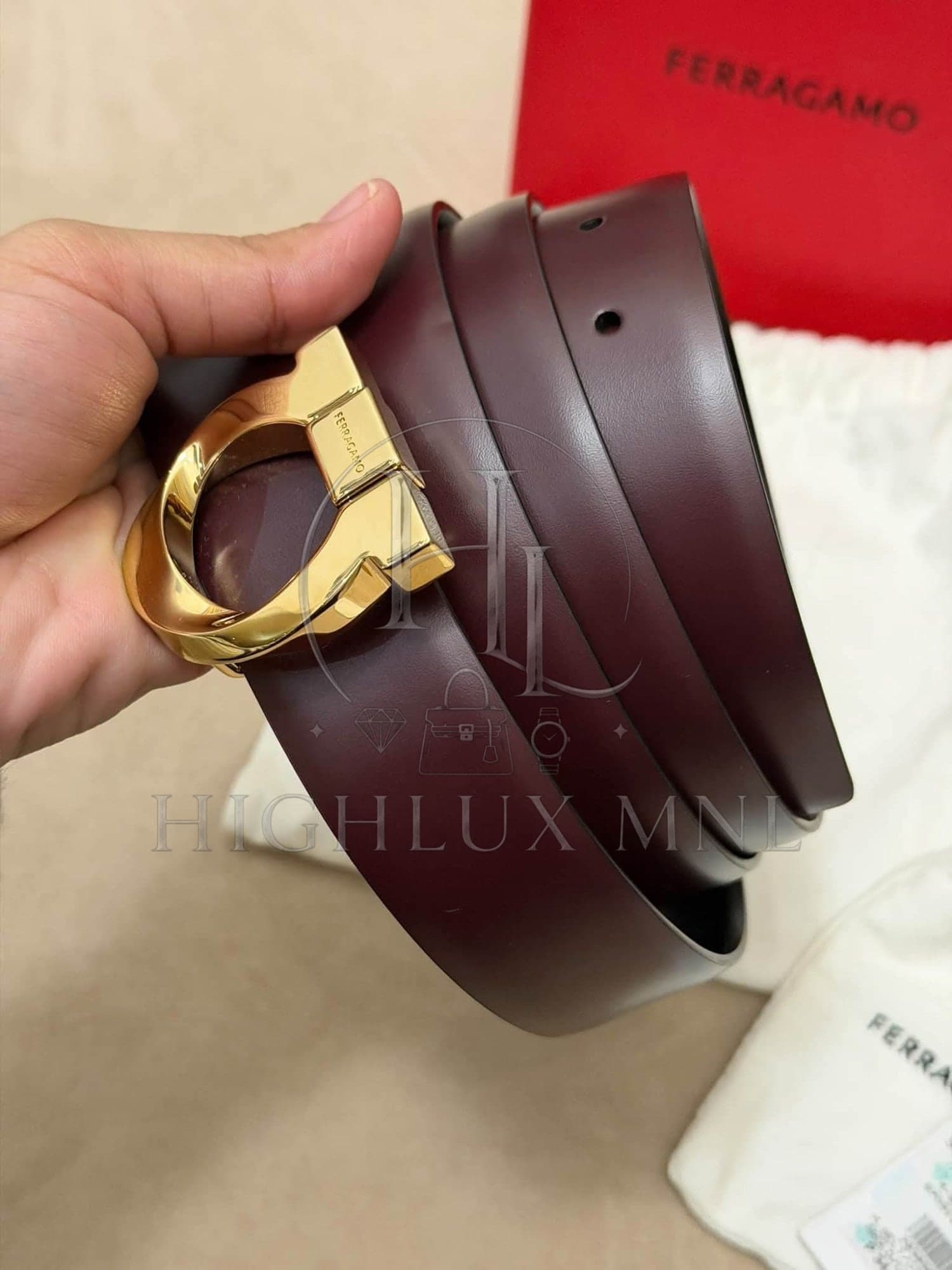 Ferragamo Reversible Belt Size 115 — photo 4