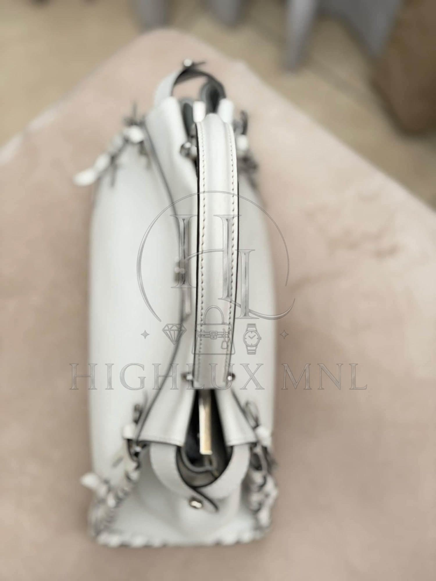 Fendi Nappa Whipstitch Medium Peakaboo Bag — photo 3