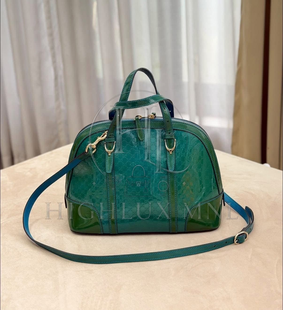 Gucci Microguccissima Patent Nice Dome Bag — photo 8