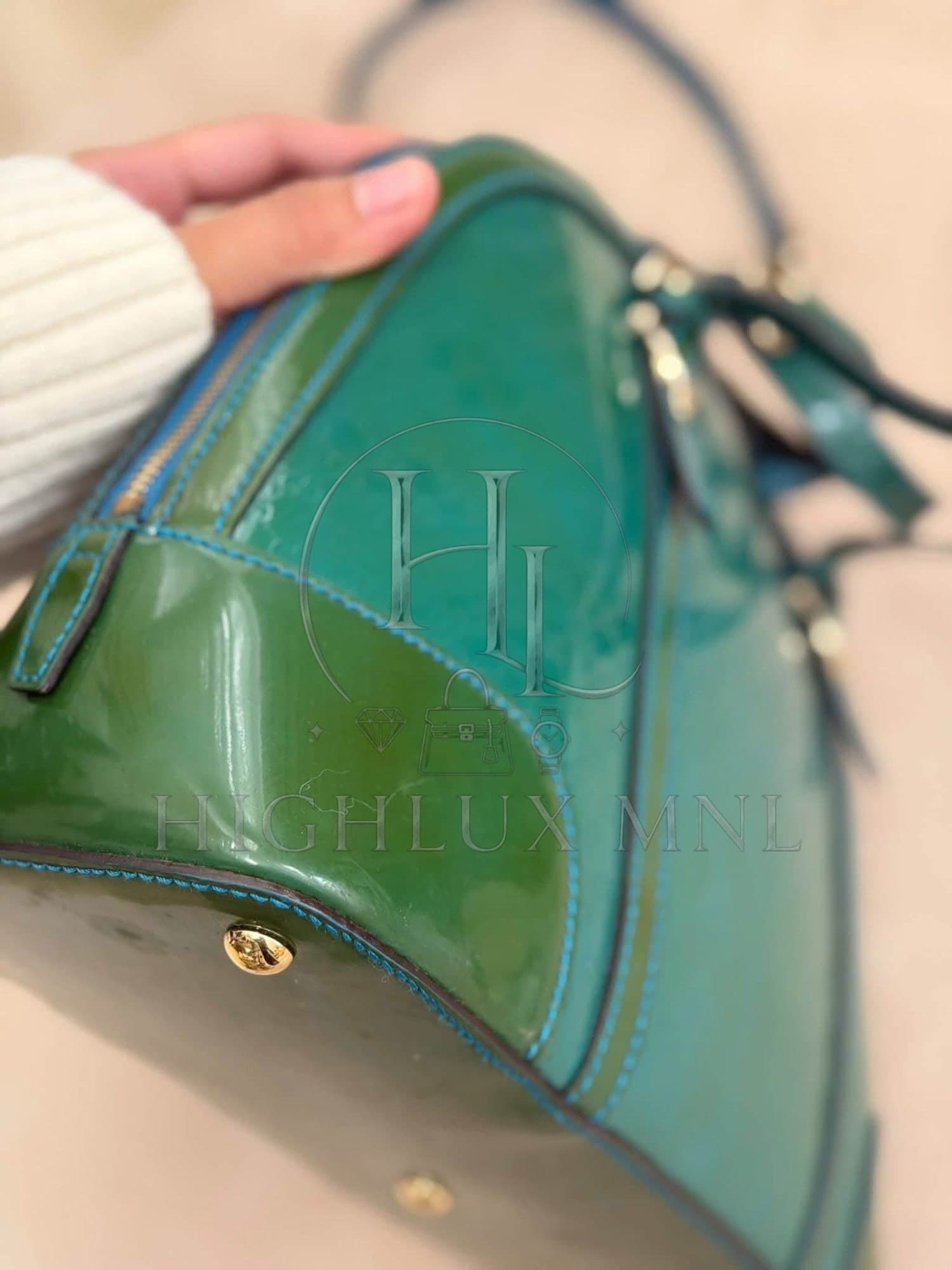 Gucci Microguccissima Patent Nice Dome Bag — photo 2