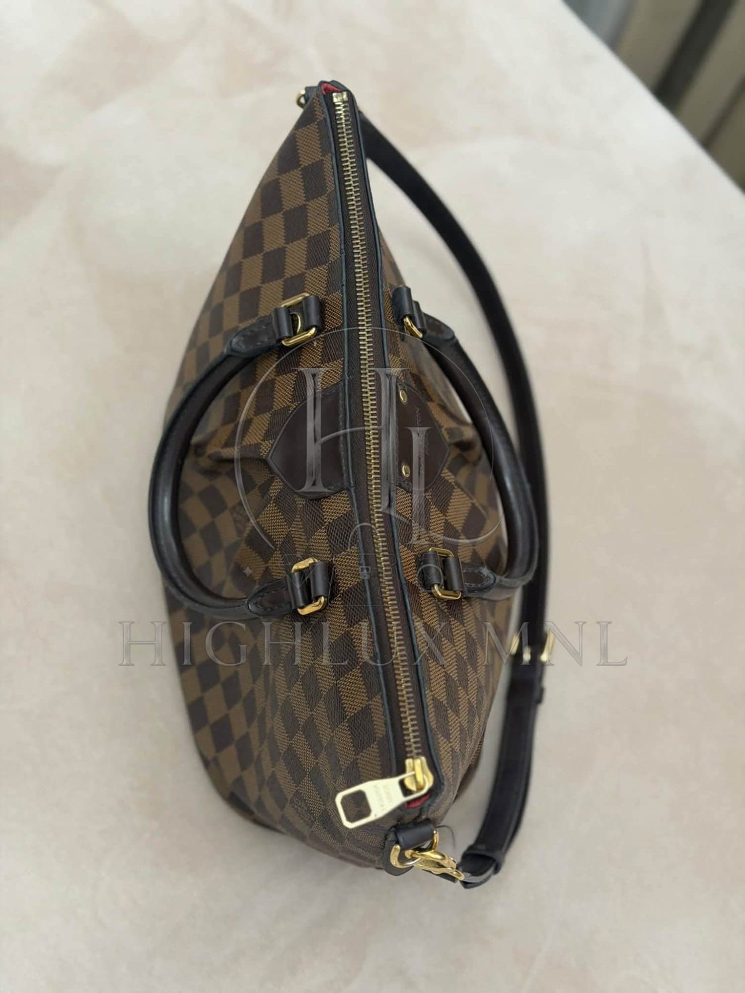 Louis Vuitton Damier Ebene Sienna in MM size — photo 5
