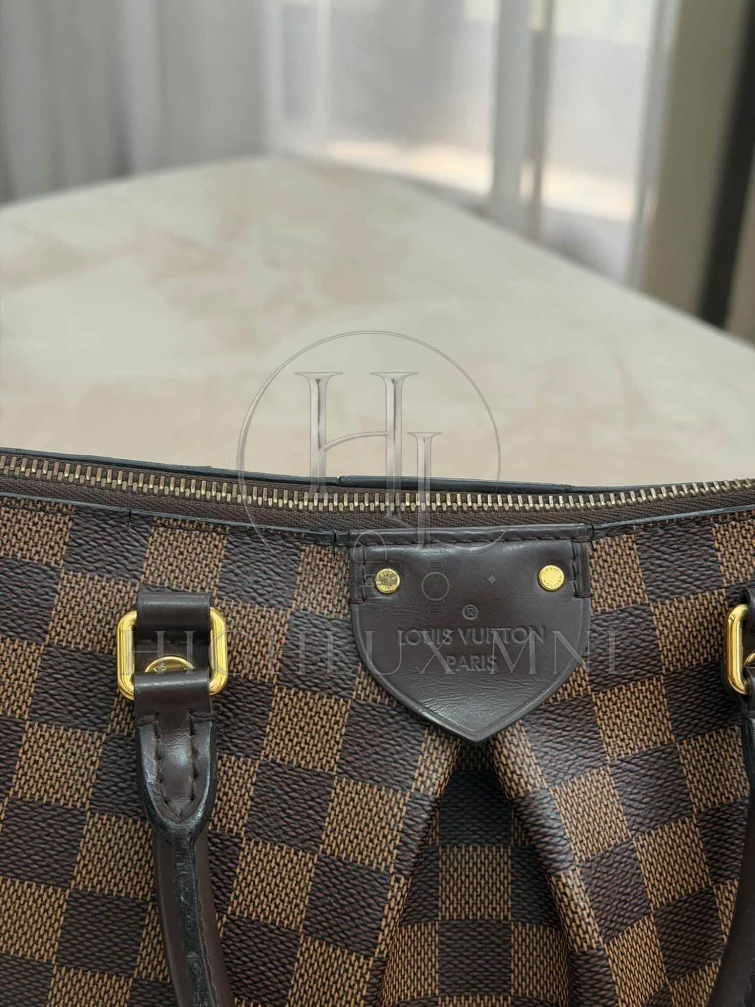 Louis Vuitton Damier Ebene Sienna in MM size — photo 10