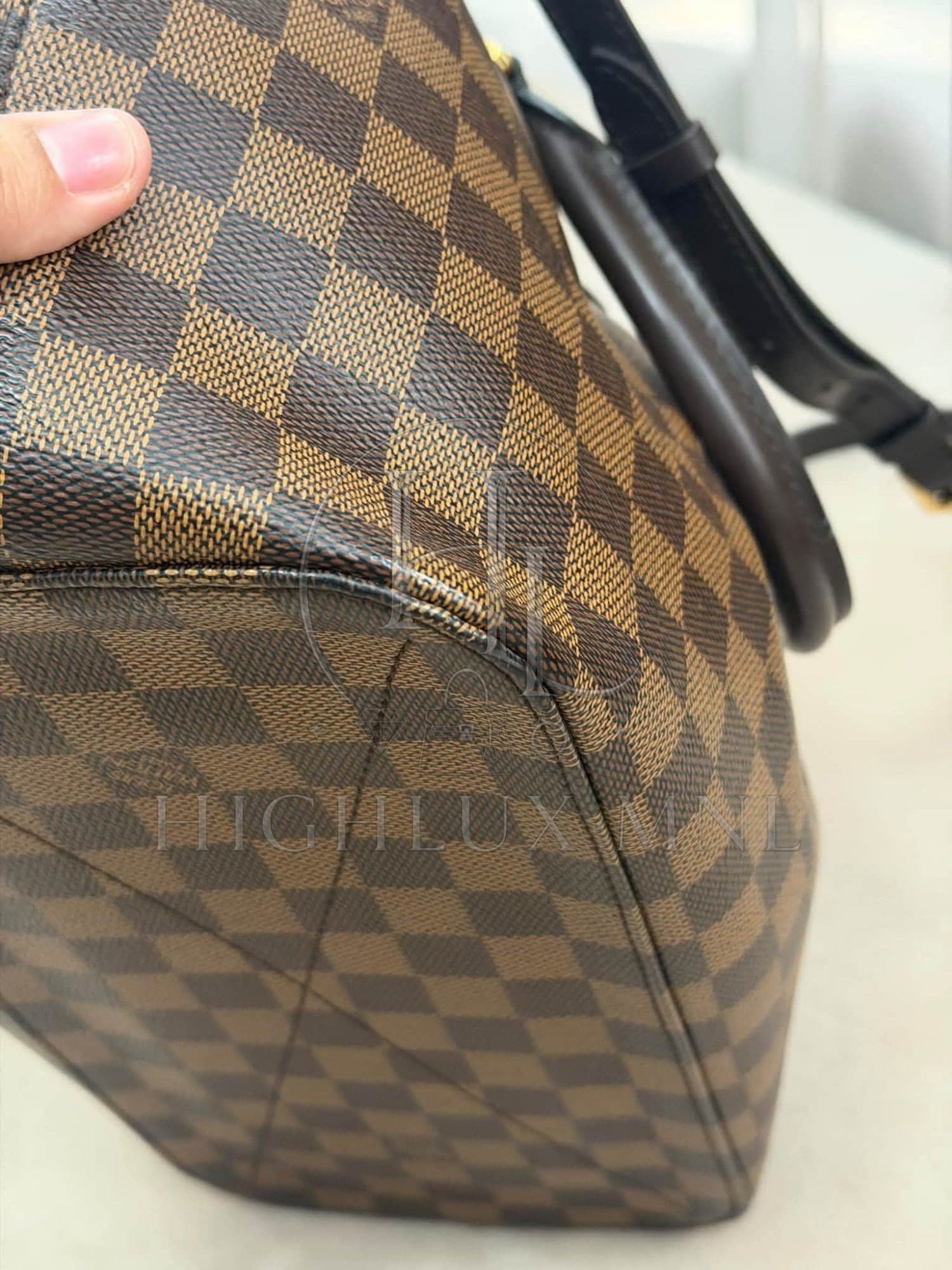 Louis Vuitton Damier Ebene Sienna in MM size — photo 7
