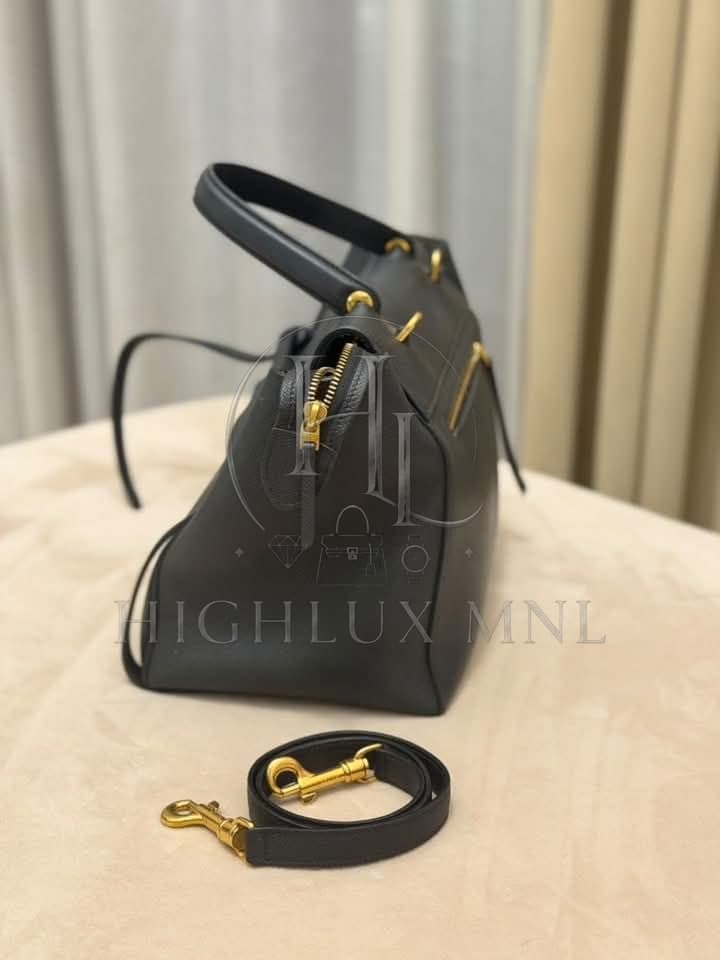 Celine Black Grained Calfskin Belt Bag — photo 3