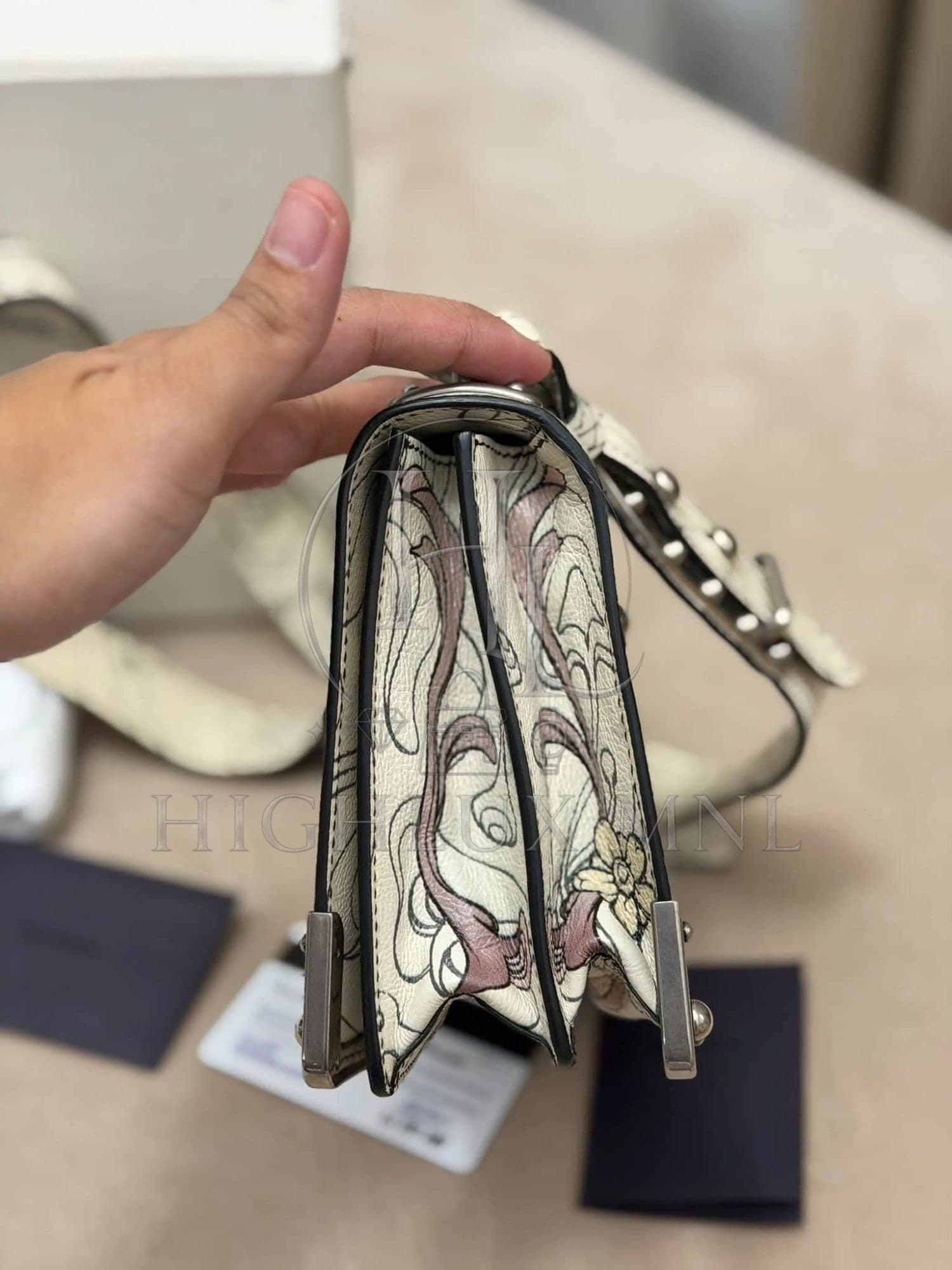 Prada Limited Edition Rabbit Print Cahier Bag — photo 3