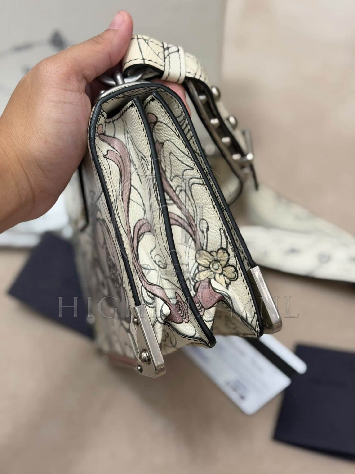 Prada Limited Edition Rabbit Print Cahier Bag — photo 4