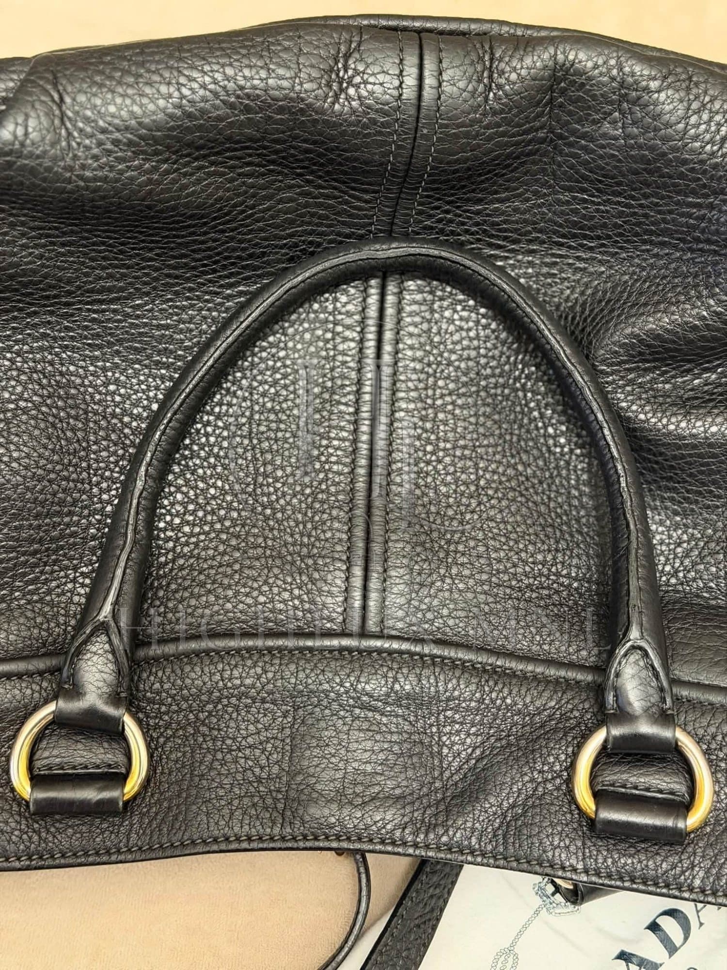 Prada Daino Leather Two-way Bag — photo 13