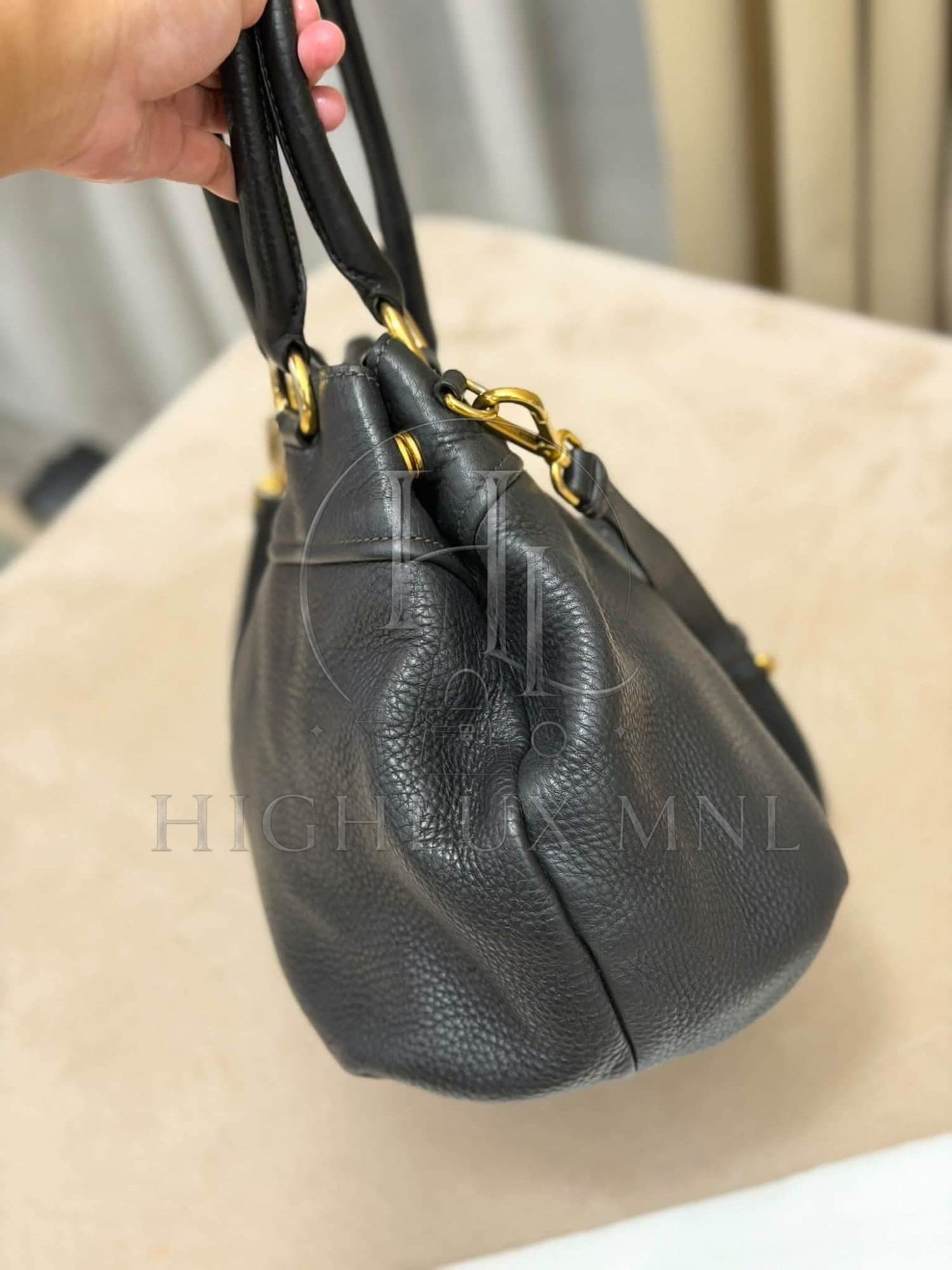 Prada Daino Leather Two-way Bag — photo 5