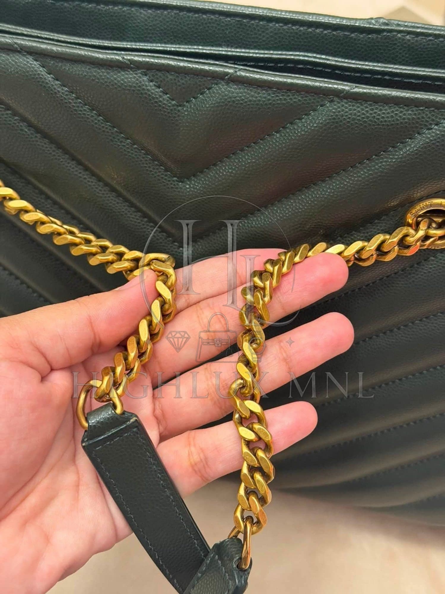 YSL Tribeca Shouler Chain — photo 7