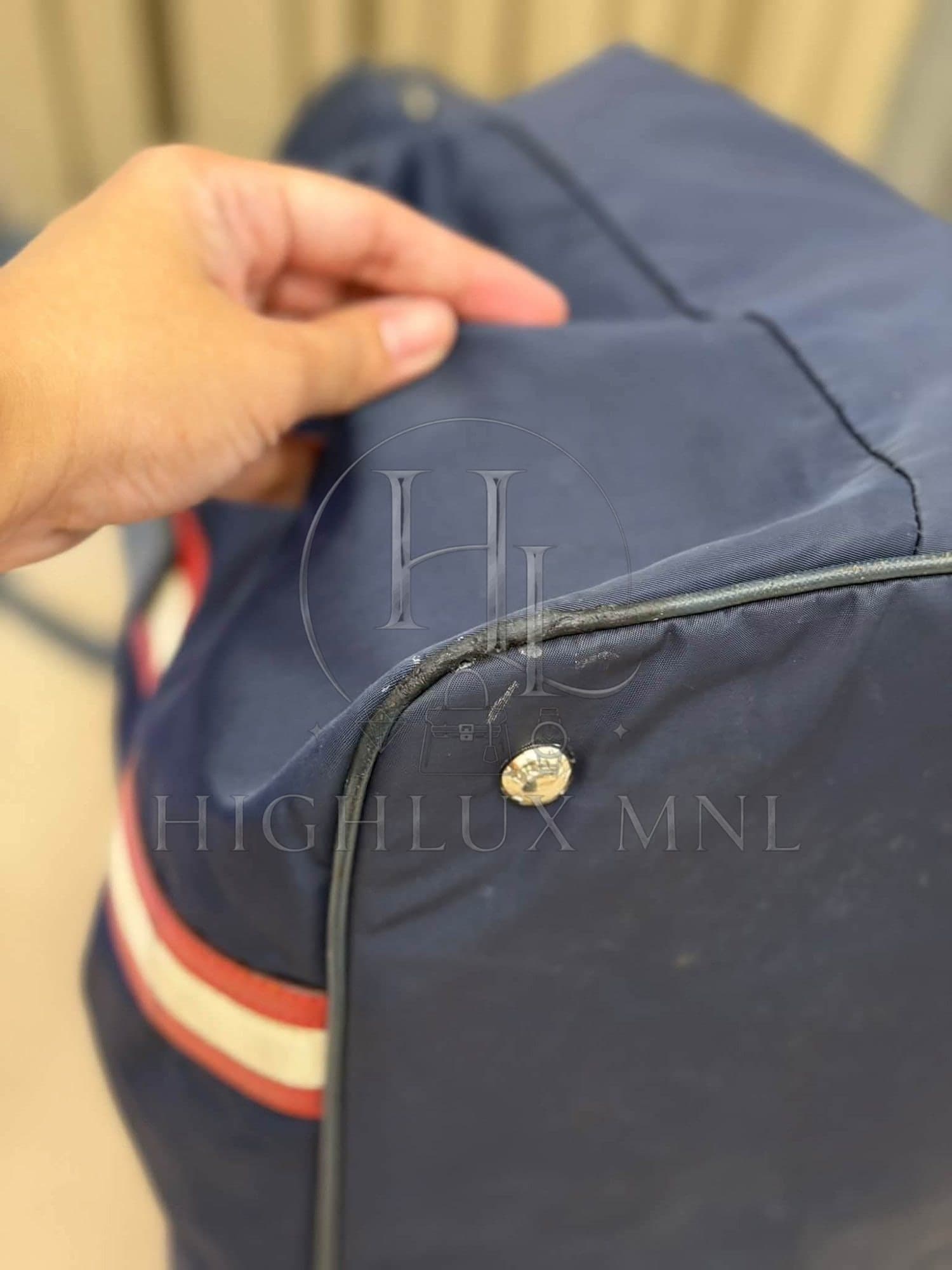 Prada Nylon Big Tote/Travel Bag — photo 8