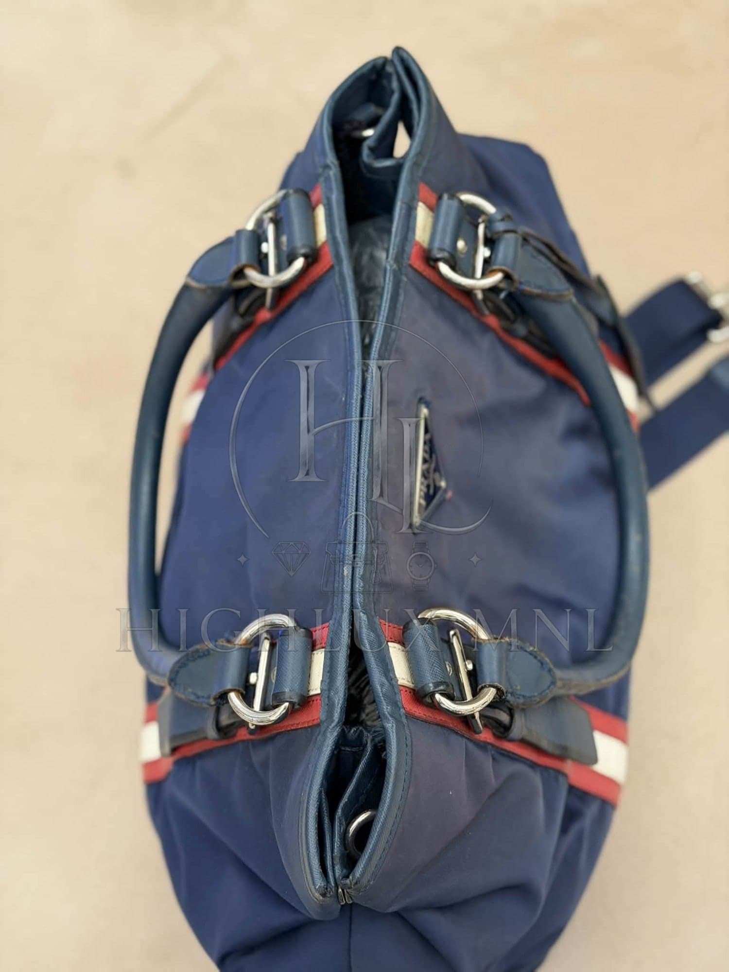 Prada Nylon Big Tote/Travel Bag — photo 5