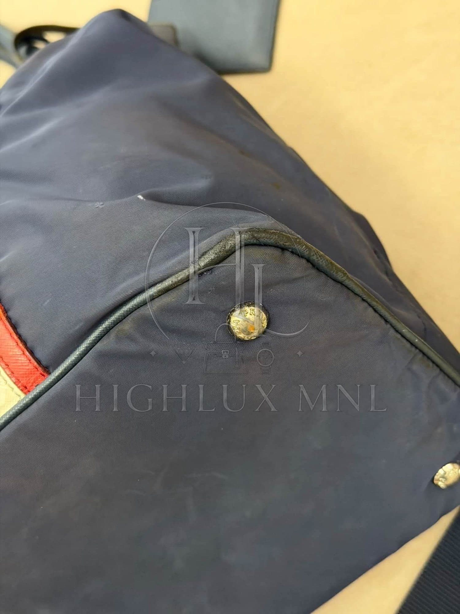 Prada Nylon Big Tote/Travel Bag — photo 7