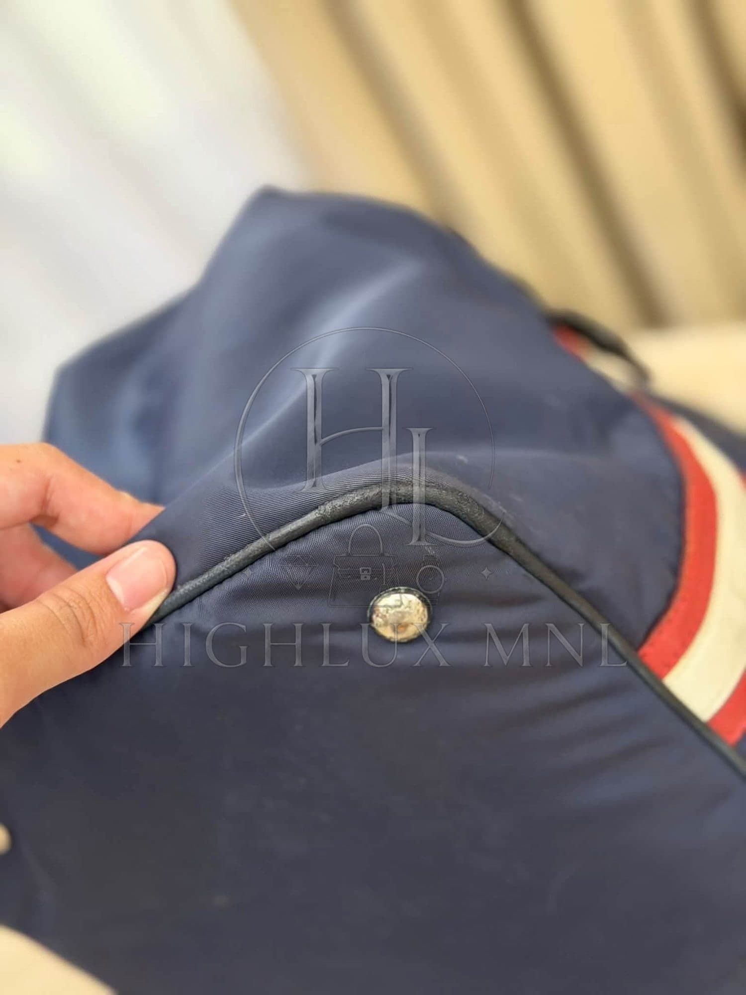 Prada Nylon Big Tote/Travel Bag — photo 6