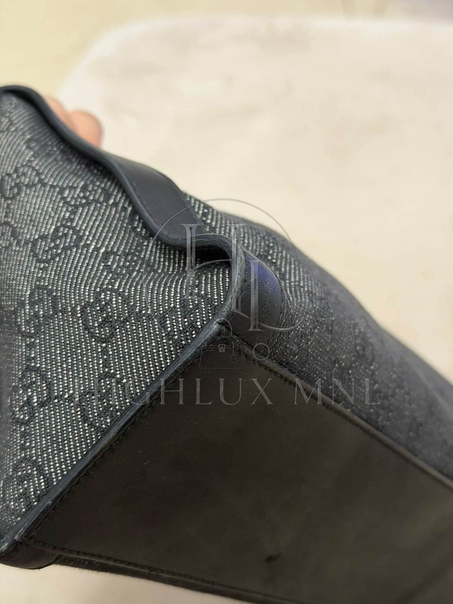 Gucci GG Denim Canvas Shoulder Bag — photo 8