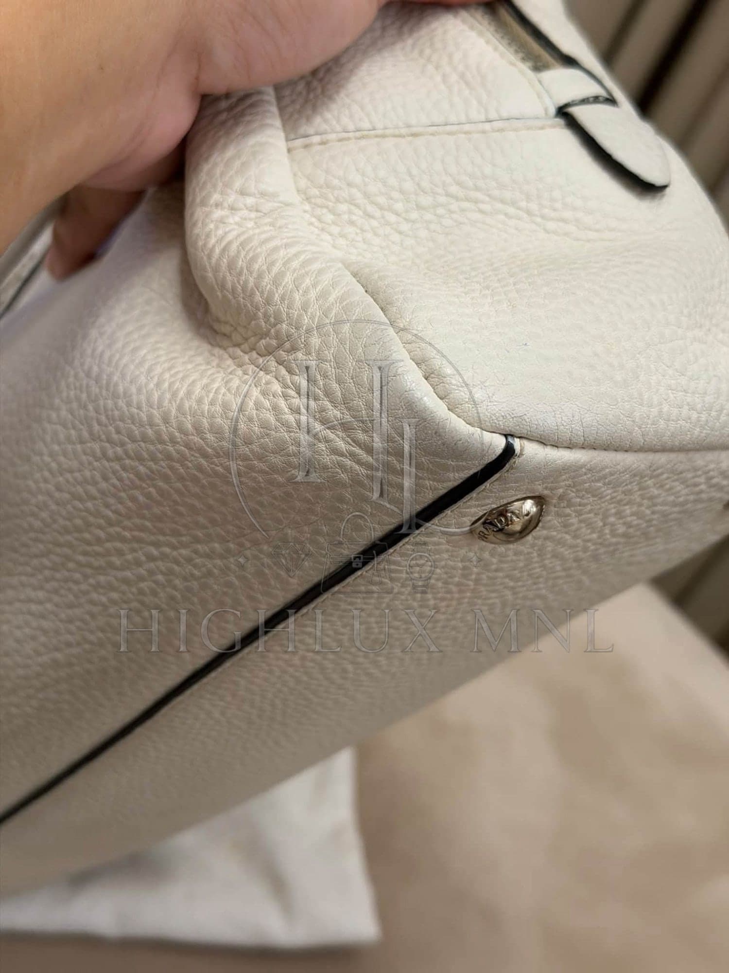 Prada Talco Daino 2way Bag — photo 7