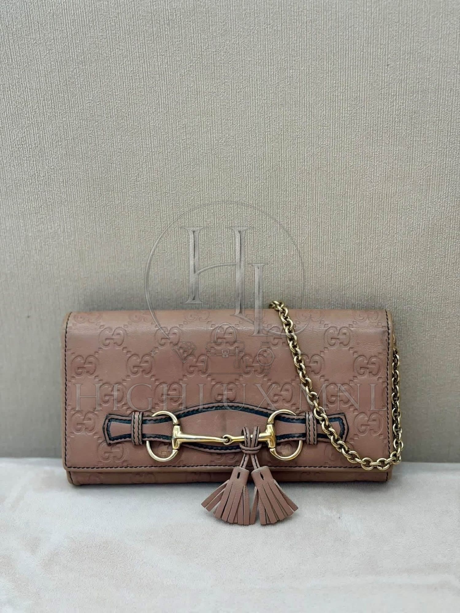 Gucci Guccissima Emily Wallet on Chain — photo 2