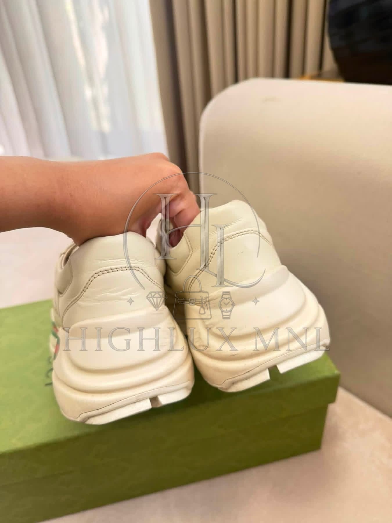 Gucci Rhyton Sneakers Size 37.5 — photo 4