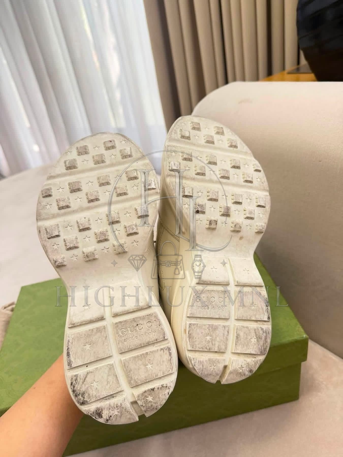 Gucci Rhyton Sneakers Size 37.5 — photo 7