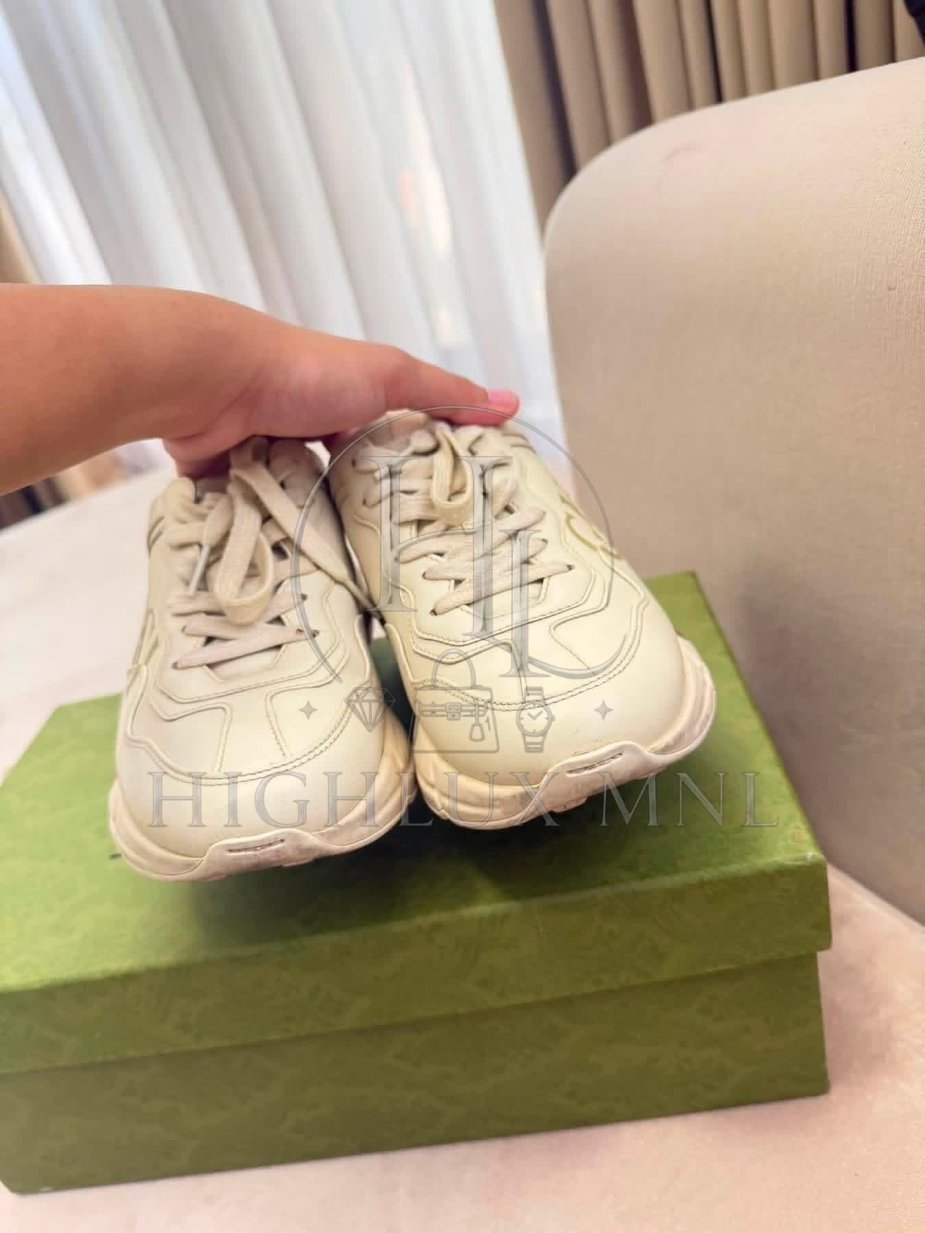 Gucci Rhyton Sneakers Size 37.5 — photo 5