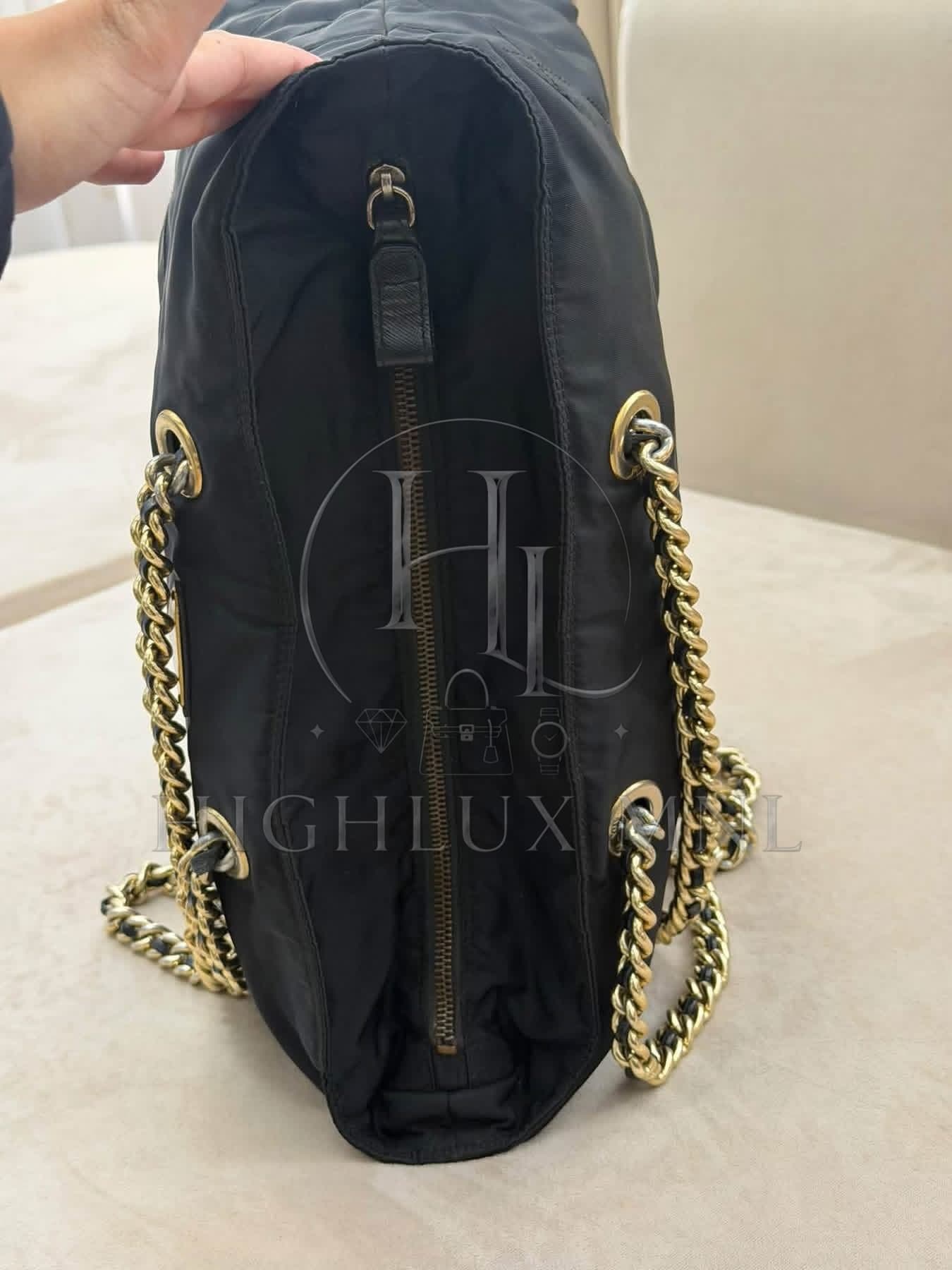 Prada Vintage Chain Tote Bag — photo 10