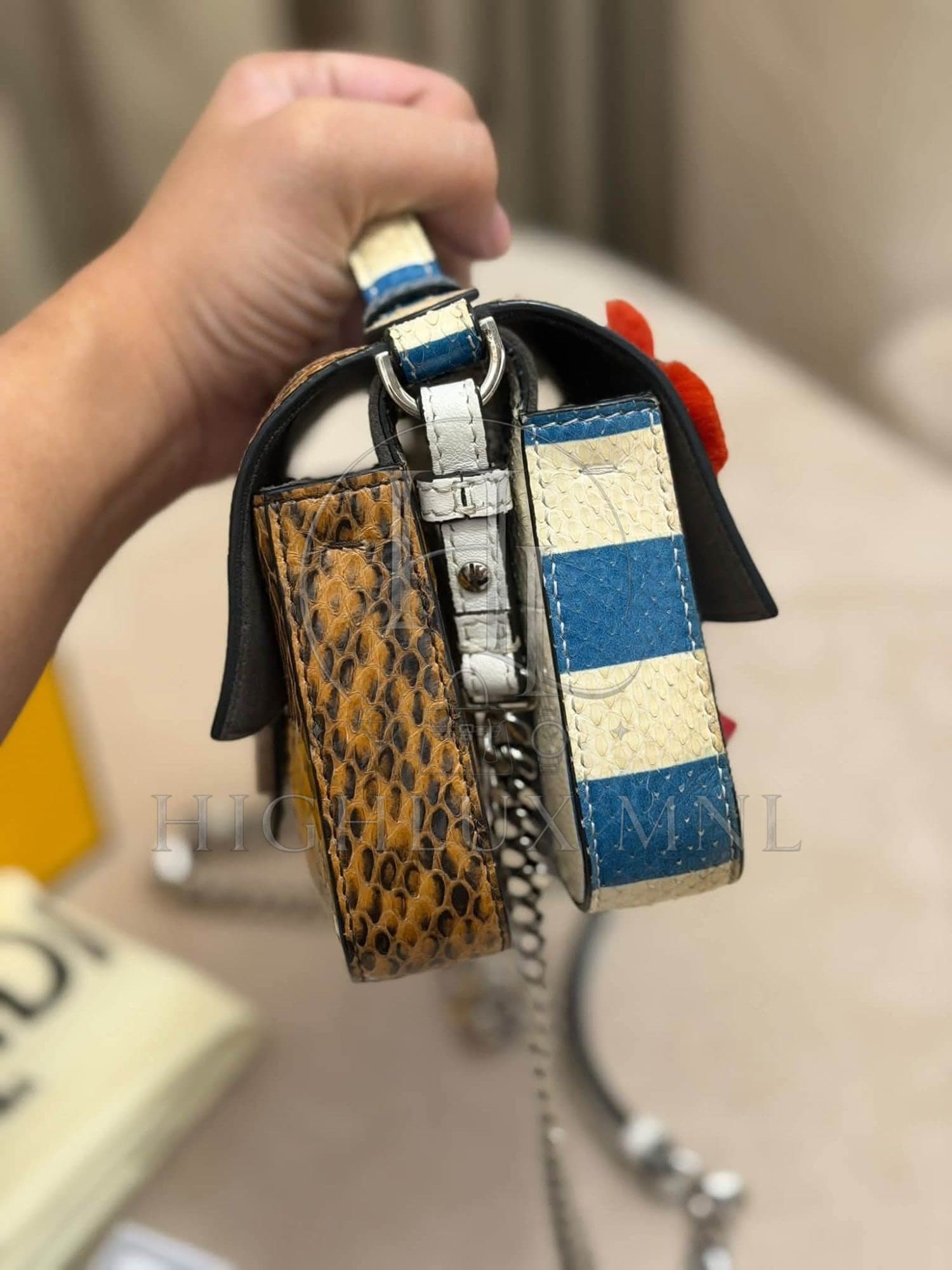 Fendi Flowerland Double Micro Baguette Bag — photo 3