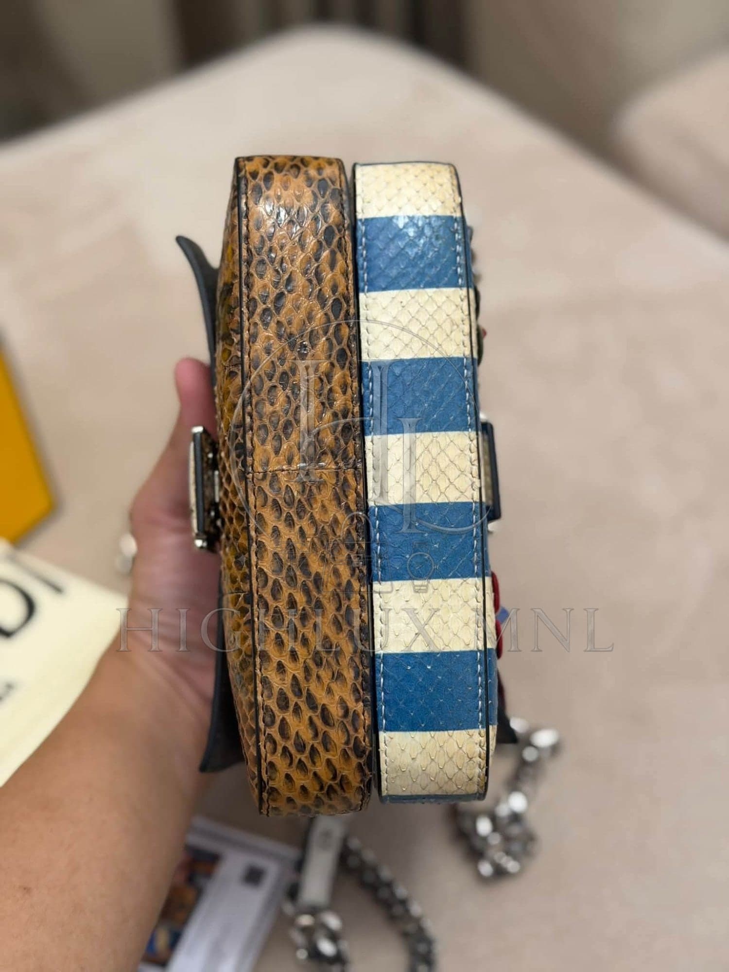 Fendi Flowerland Double Micro Baguette Bag — photo 5