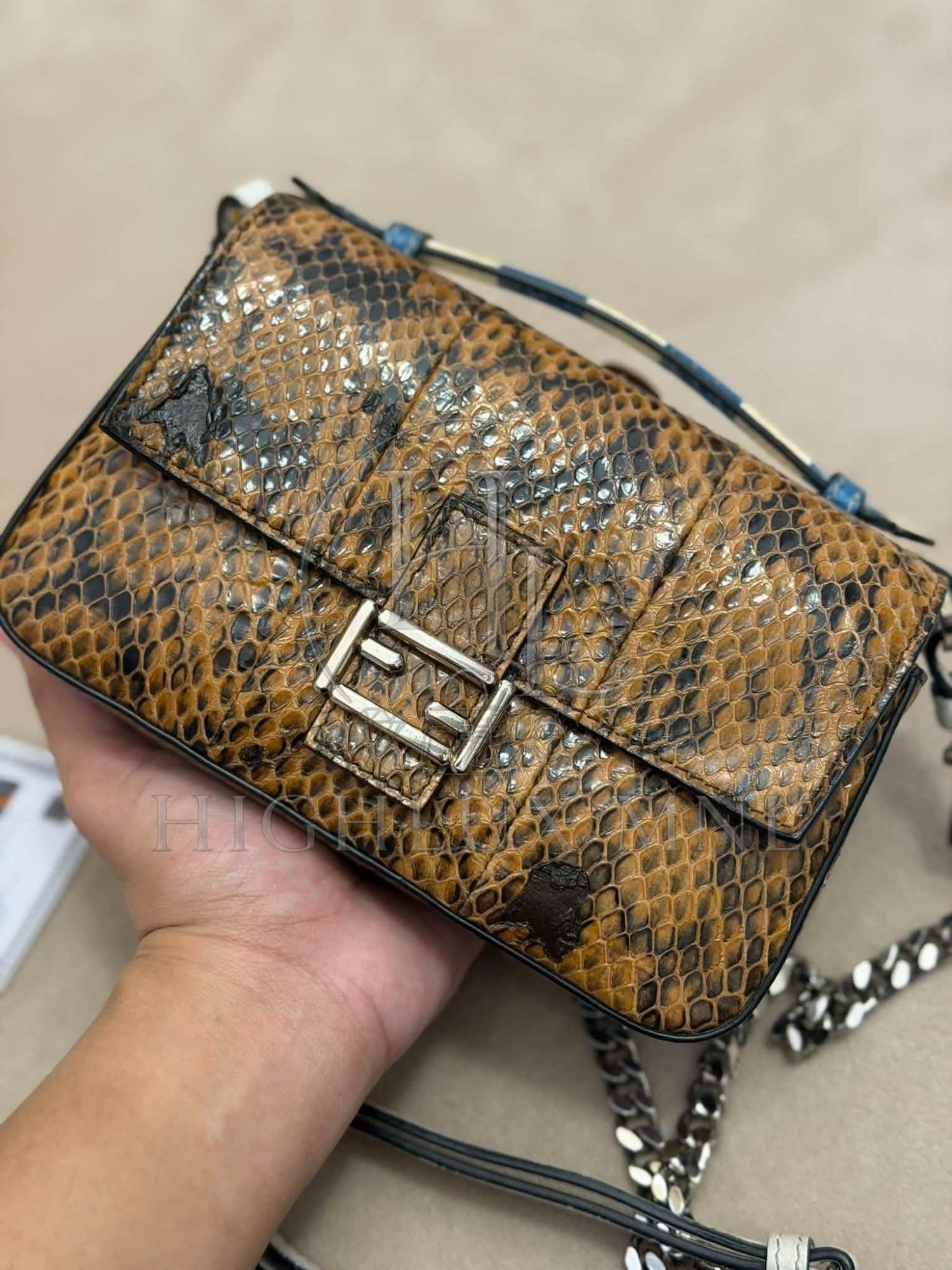 Fendi Flowerland Double Micro Baguette Bag — photo 13